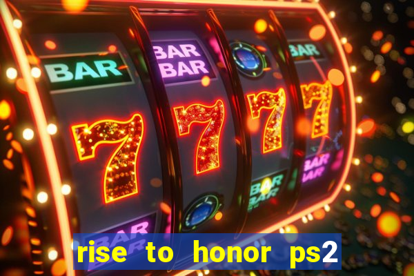 rise to honor ps2 iso pt br